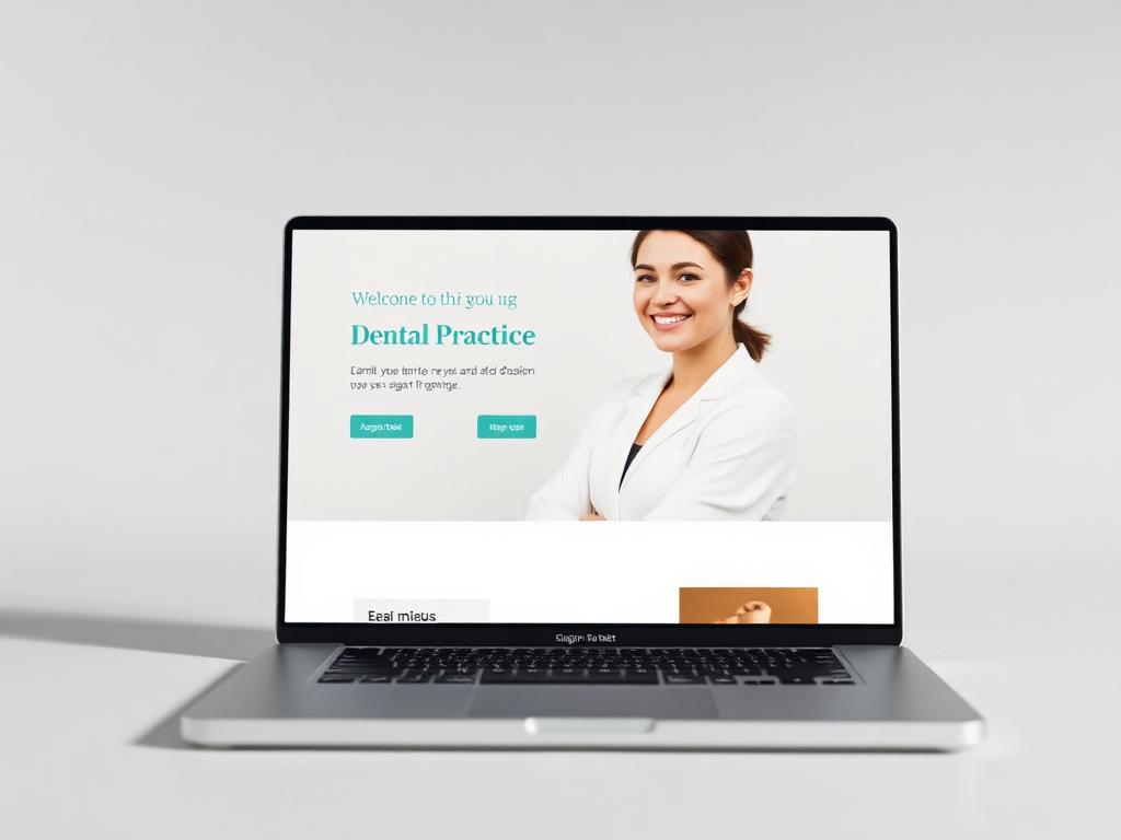 Dental & Medical website design example