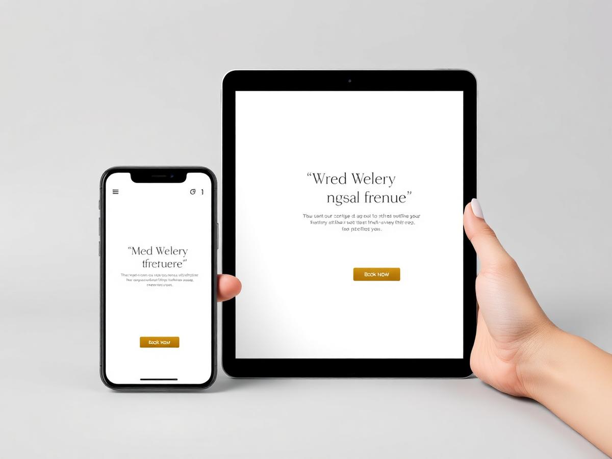 Lumen Med Spa website design